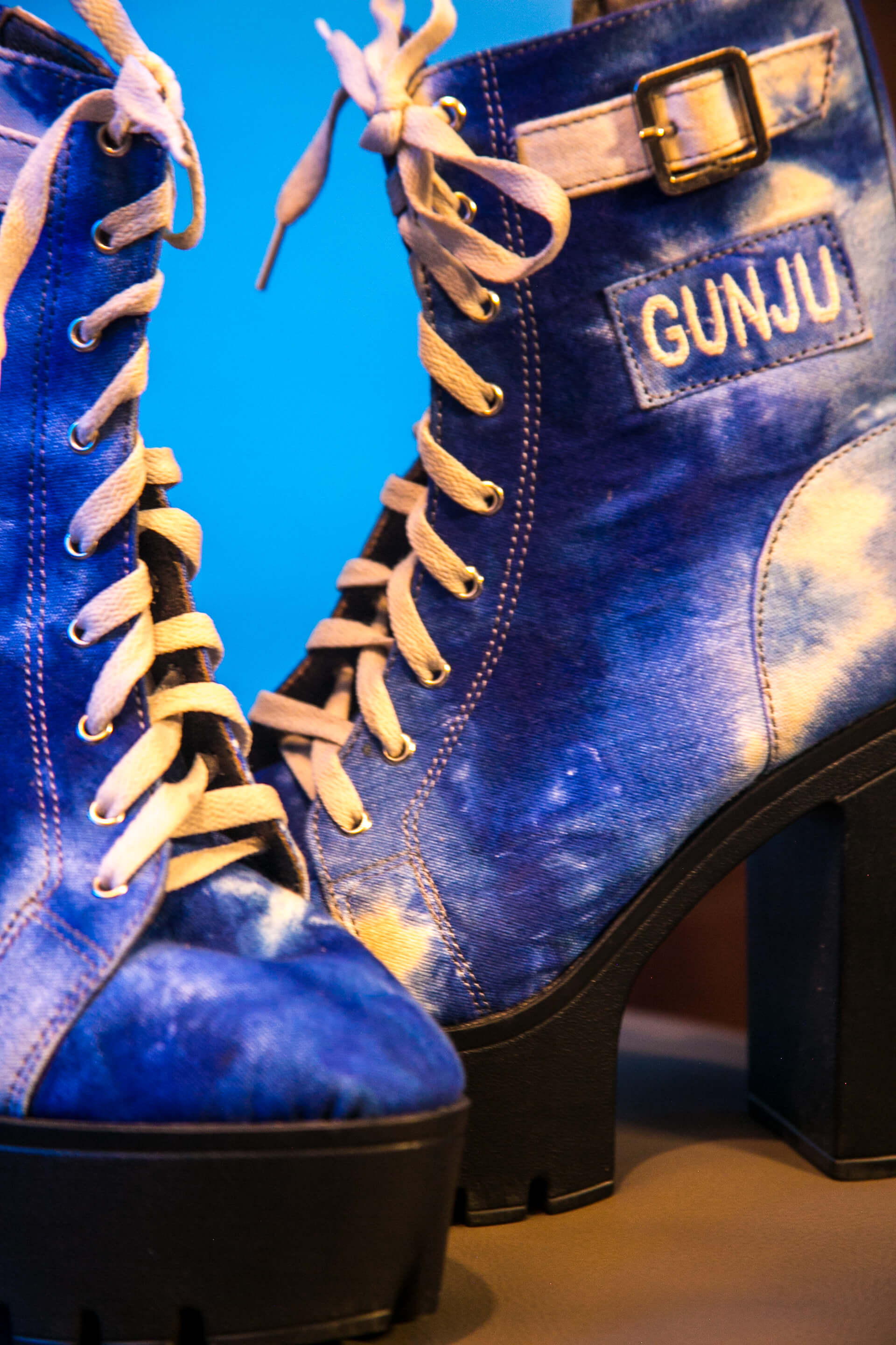 GUNJU SUNSIRE Ladies Wear Ankle High Block Boots - Image 2